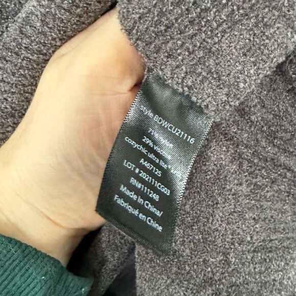 Barefoot Dreams Women’s Extra Small Grey Cozychic Light Pullover Sweatee - Picture 3 of 5